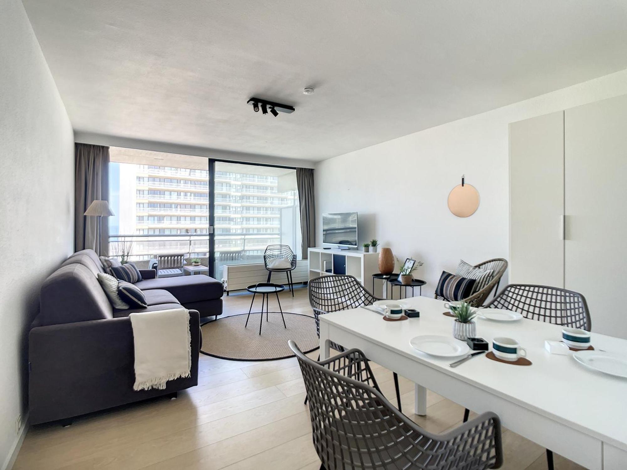 Oostende Studio Royal Ascot Q7 Met Terras En Zeezicht Op Toplocatie المظهر الخارجي الصورة