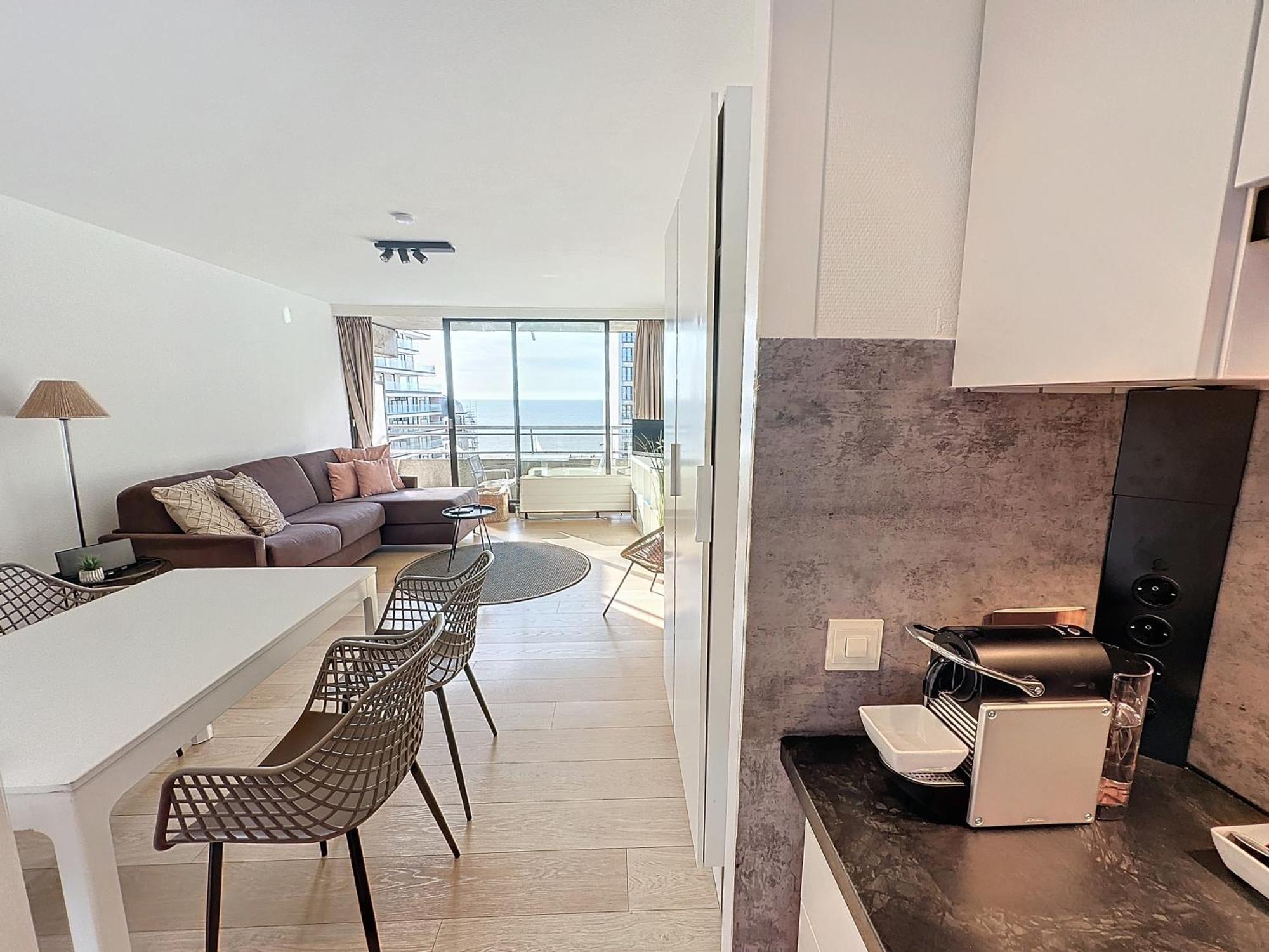 Oostende Studio Royal Ascot Q7 Met Terras En Zeezicht Op Toplocatie المظهر الخارجي الصورة